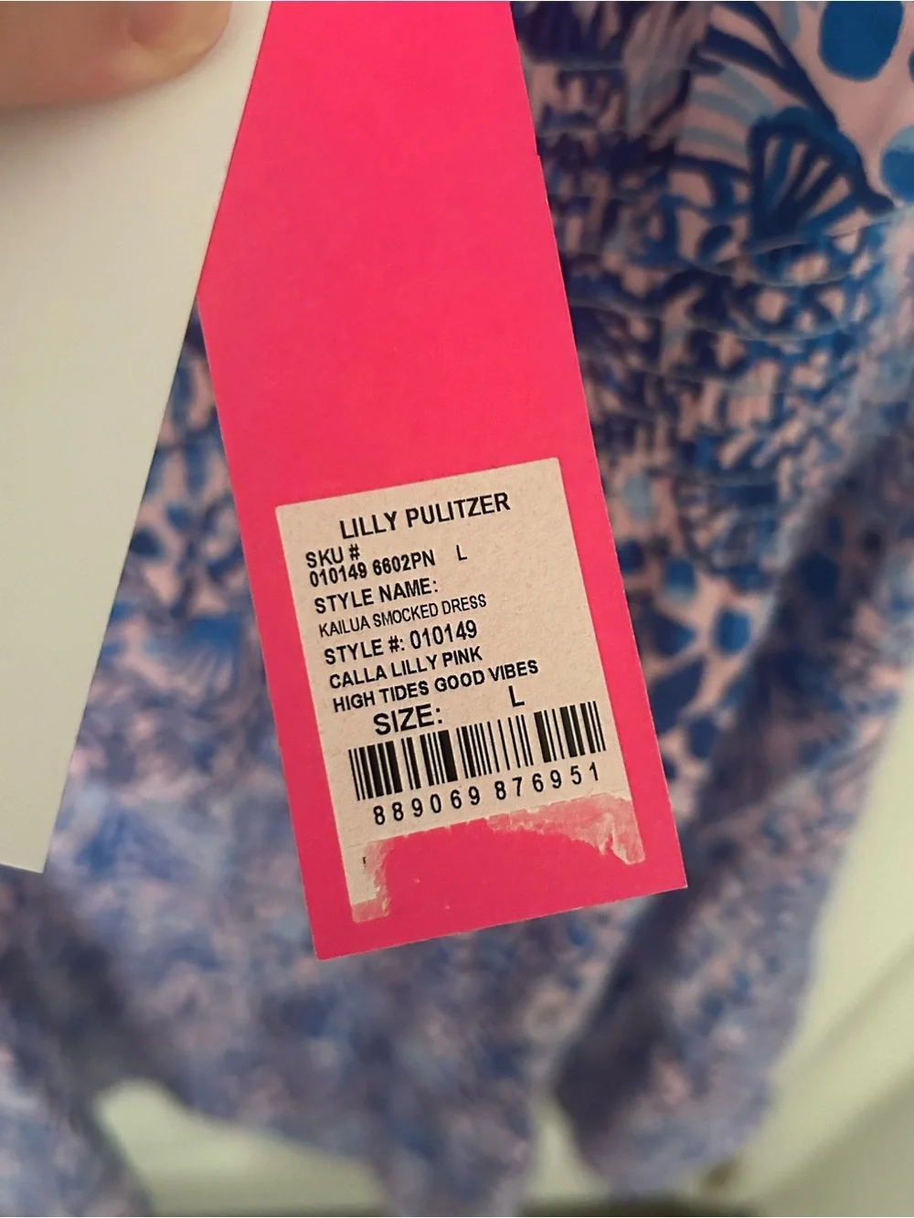 Lilly pulitzer Tie-Shoulder dress